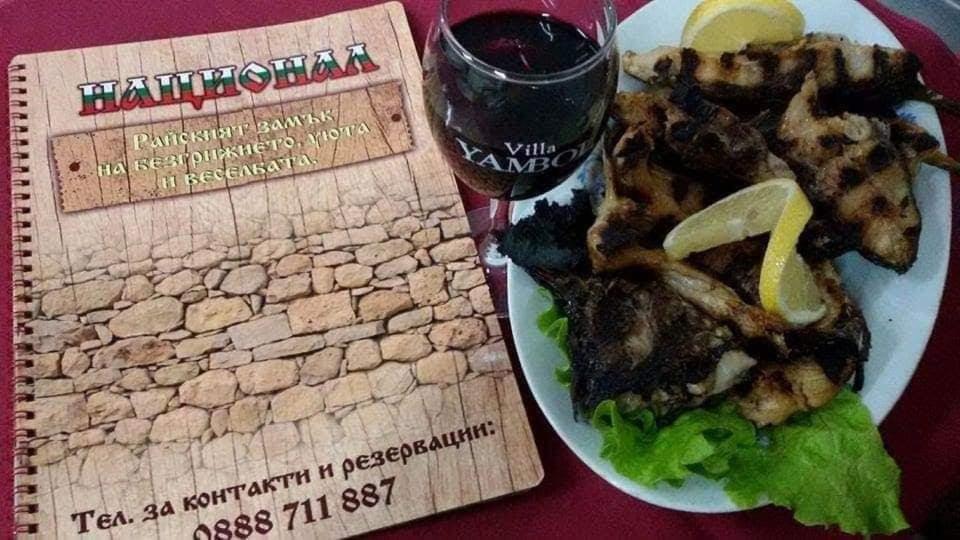Семеен Хотел Национал Mineralni Bani Buitenkant foto